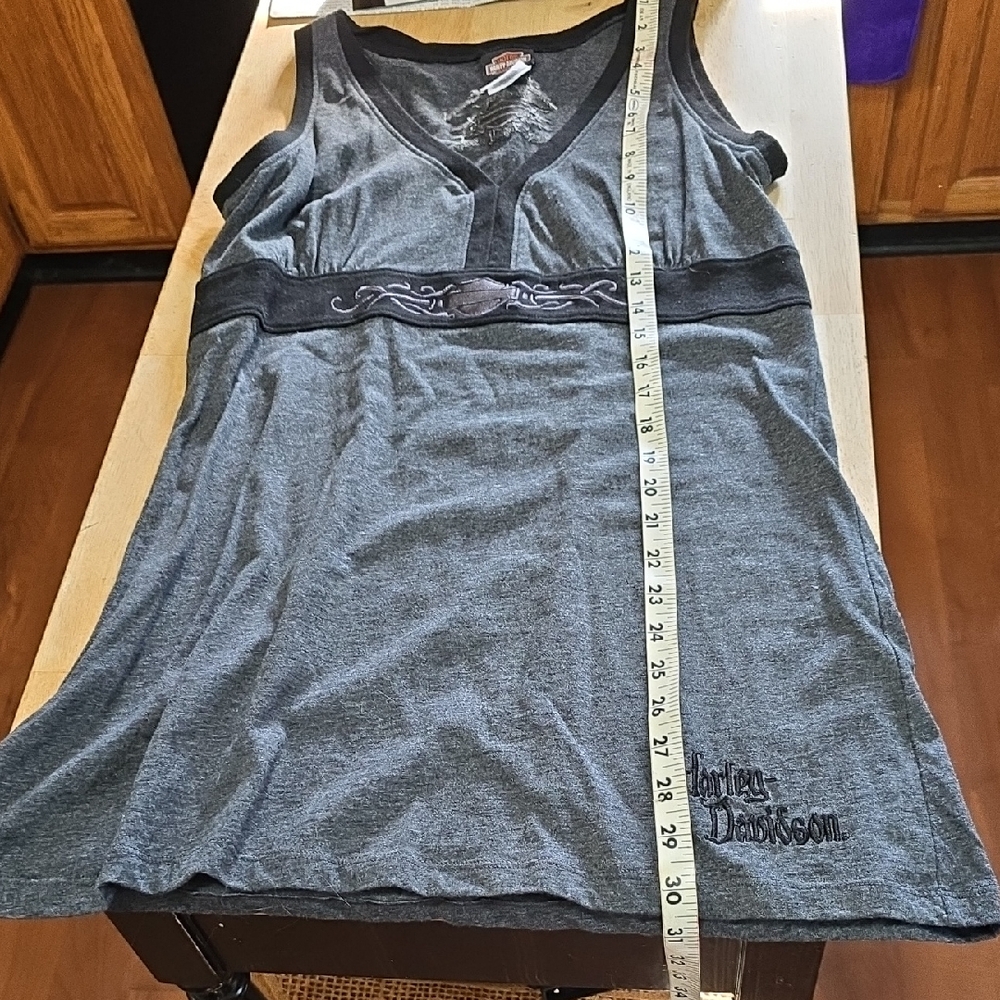 Women's Gray Harley-Davidson Sleeveless Top